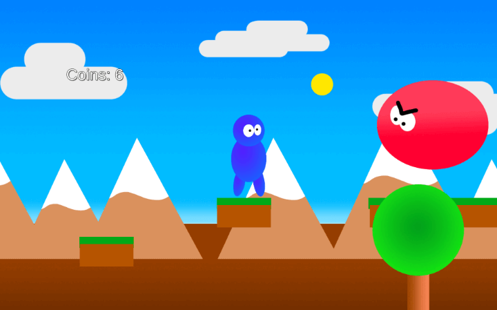 A cartoony platformer